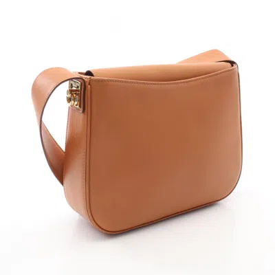 Pre-owned Celine Brown Leather Shoulder Bag ()