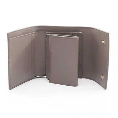 Pre-owned Celine Brown Leather Wallet (tri-fold) ()