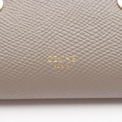 Pre-owned Celine Brown Leather Wallet (tri-fold) ()