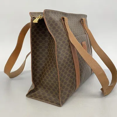 Pre-owned Celine Brown Pvc Tote Bag ()