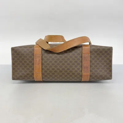 Pre-owned Celine Brown Pvc Tote Bag ()