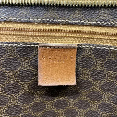 Pre-owned Celine Brown Pvc Tote Bag ()