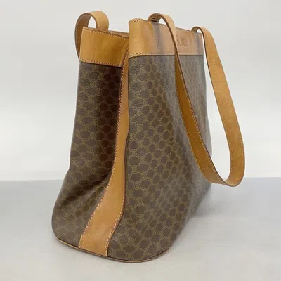 Pre-owned Celine Brown Pvc Tote Bag ()