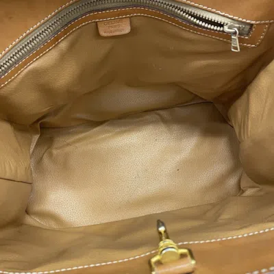Pre-owned Celine Brown Pvc Tote Bag ()