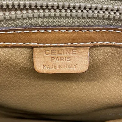 Pre-owned Celine Brown Pvc Tote Bag ()