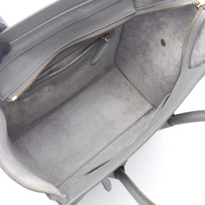 Pre-owned Celine Gray Leather Tote Bag ()