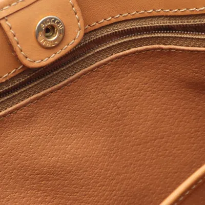 Pre-owned Celine Macadam Brown Coated Canvas Tote Bag ()