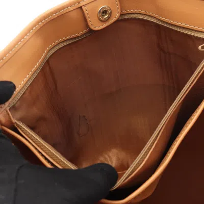 Pre-owned Celine Macadam Brown Coated Canvas Tote Bag ()