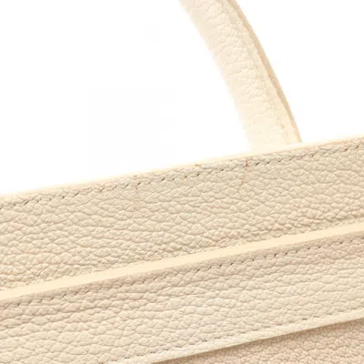 Pre-owned Celine White Leather Tote Bag ()