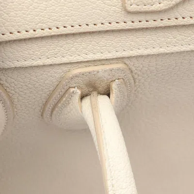 Pre-owned Celine White Leather Tote Bag ()