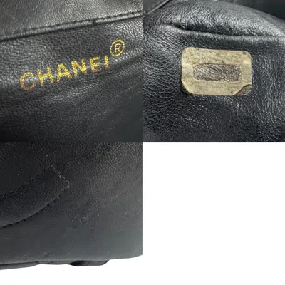 Pre-owned Chanel Black Leather Backpack ()