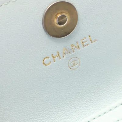 Pre-owned Chanel Blue Leather Shoulder Bag ()