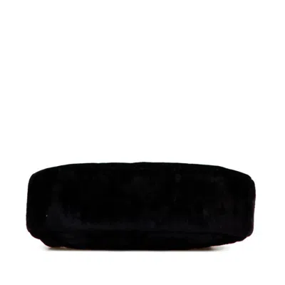 Pre-owned Chanel Matelasse Navy Suede Tote Bag () In Blue