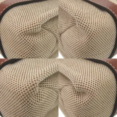 Pre-owned Chloé Beige Cotton Leather Handbag Tote Bag () In Sand