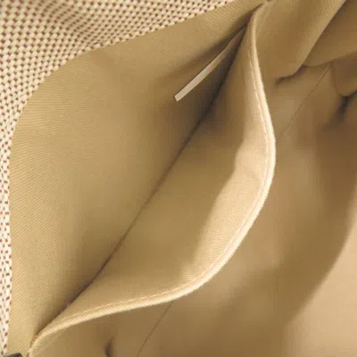 Pre-owned Chloé Beige Cotton Leather Handbag Tote Bag () In Sand