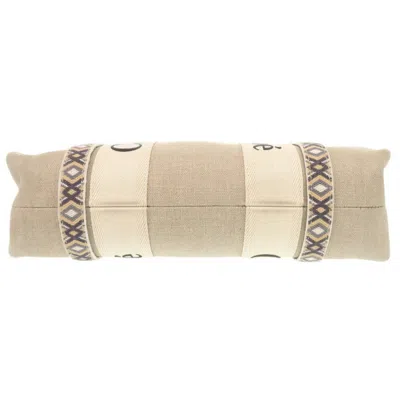 Pre-owned Chloé Beige Leather Canvas Shoulder Bag Tote Bag () In Sand