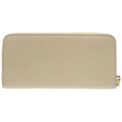 Pre-owned Chloé Beige Leather Wallet (bi-fold) () In Sand