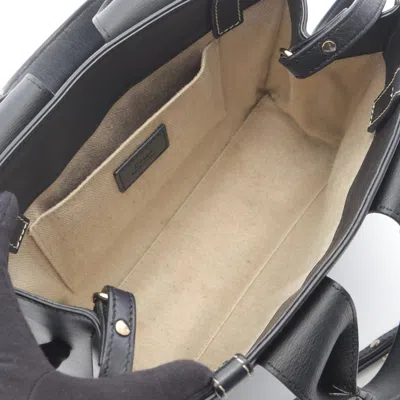 Pre-owned Chloé Black Leather Tote Bag ()
