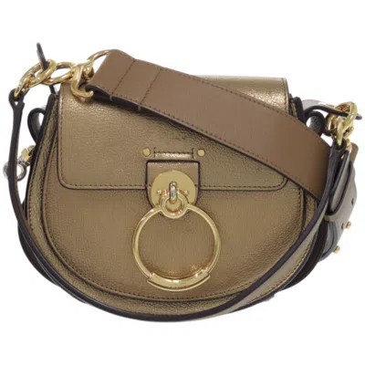 Pre-owned Chloé Gold Leather Shoulder Bag ()