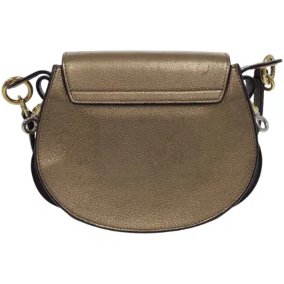 Pre-owned Chloé Gold Leather Shoulder Bag ()
