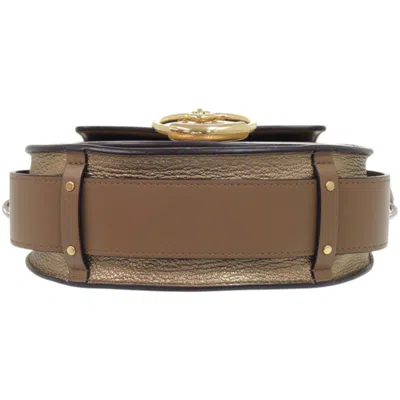 Pre-owned Chloé Gold Leather Shoulder Bag ()