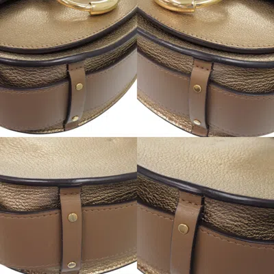 Pre-owned Chloé Gold Leather Shoulder Bag ()