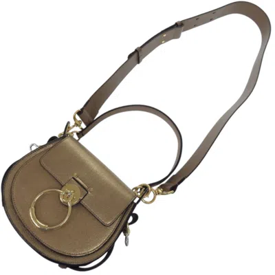 Pre-owned Chloé Gold Leather Shoulder Bag ()