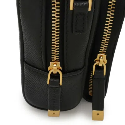 Pre-owned Dior Christian  Black Leather Shoulder Bag ()