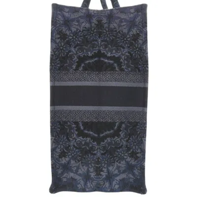 Pre-owned Dior Christian  Navy Canvas Tote Bag () In Blue