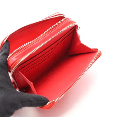 Pre-owned Dior Christian  Red Color Nylon Leather Shoulder Bag ()