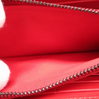 Pre-owned Christian Louboutin Black Leather Long Wallet (bi-fold) ()