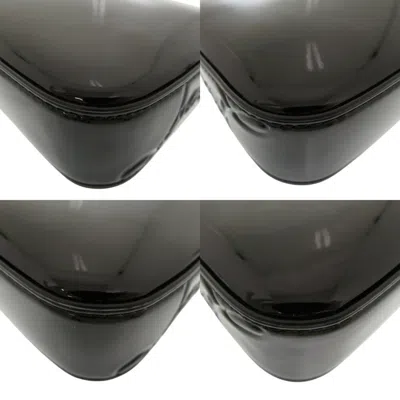 Pre-owned Christian Louboutin Black Patent Leather Shoulder Bag ()