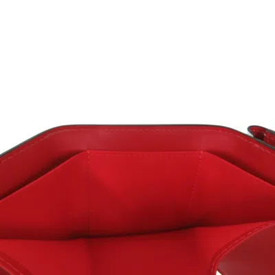 Pre-owned Christian Louboutin White Patent Leather Wallet (tri-fold) ()