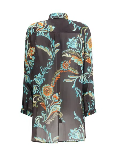 Etro Women Women S Loose Fit Shirt In Brown