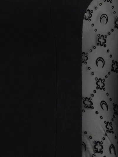 Marine Serre Dresses In Black