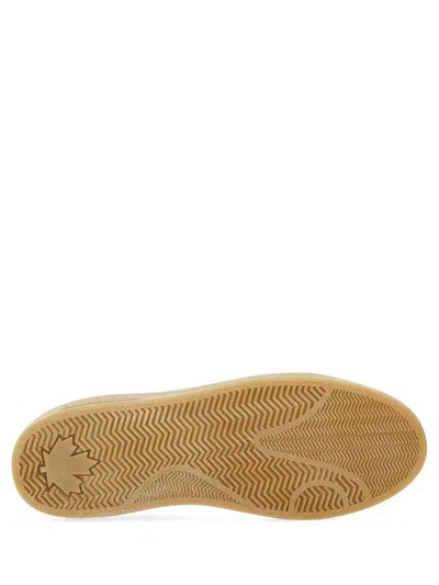 Dsquared2 Leather And Polyester Sneaker In Multi