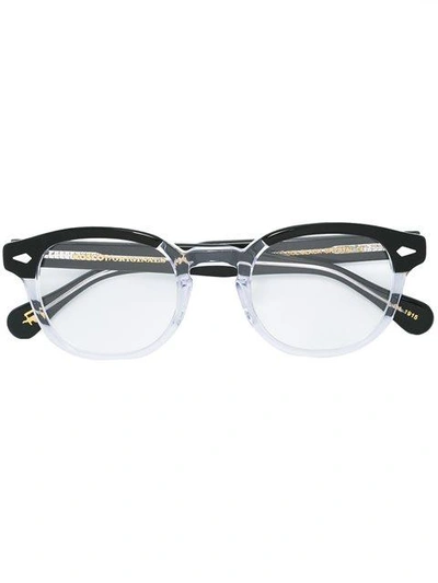 Shop Moscot Lemtosh Glasses In Black