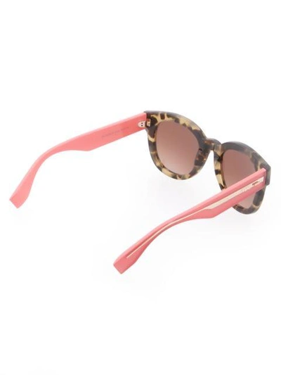 Shop Fendi Round Frame Sunglasses