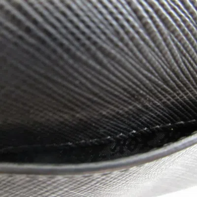 Pre-owned Dunhill Black Leather Coin Purse/coin Case ()