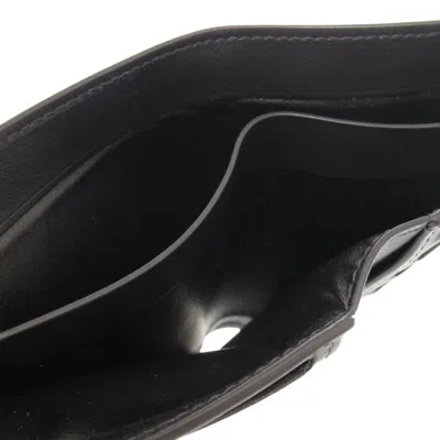 Pre-owned Dunhill Black Leather Wallet (bi-fold) ()