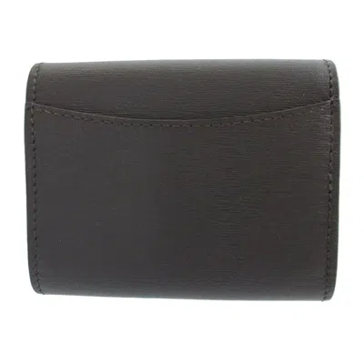 Pre-owned Dunhill Brown Leather Coin Purse/coin Case ()