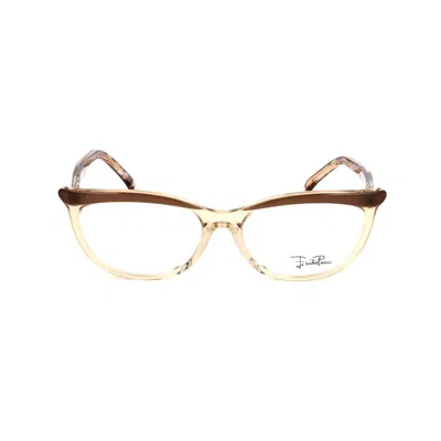 Pucci Emilio  Brown Plastic Glasses Women's (frames) In Brown