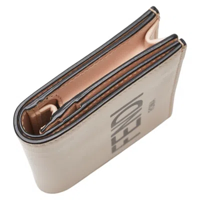 Pre-owned Fendi Black Pink Leather Wallet (bi-fold) () In Multi