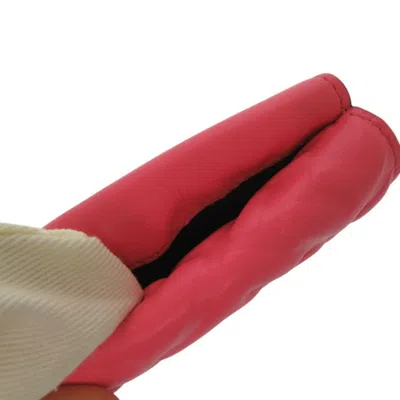 Pre-owned Fendi Pink Leather Wallet (tri-fold) ()