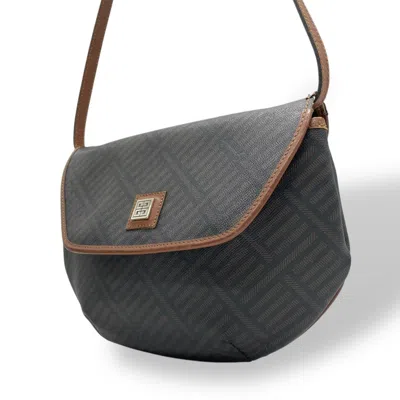 Pre-owned Givenchy Brown Pvc Shoulder Bag ()