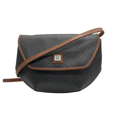 Pre-owned Givenchy Brown Pvc Shoulder Bag ()