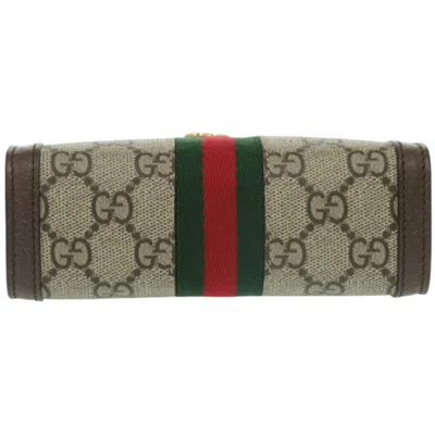 Pre-owned Gucci Beige Gg Canvas Shoulder Bag () In Sand