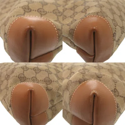 Pre-owned Gucci Beige Gg Canvas Tote Bag () In Sand