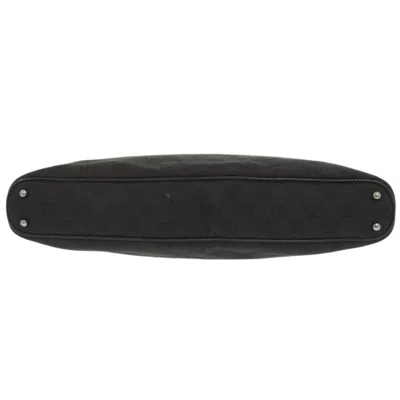 Pre-owned Gucci Black Gg Canvas Handbag Tote Bag ()