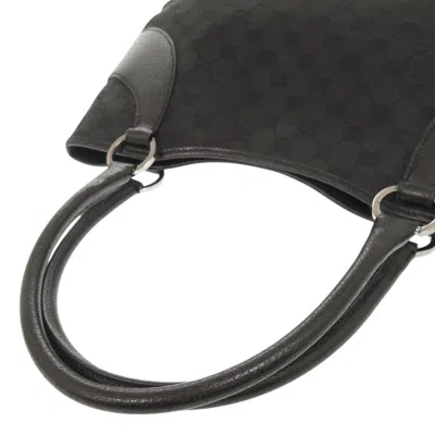 Pre-owned Gucci Black Gg Canvas Handbag Tote Bag ()